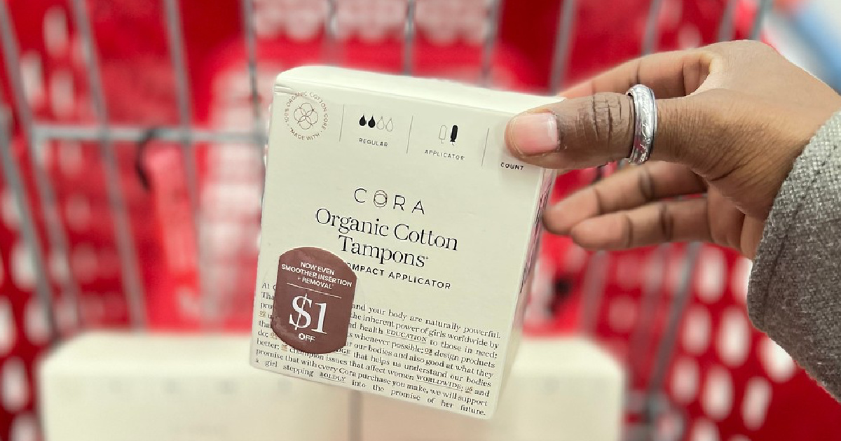 Cora Organic Tampons