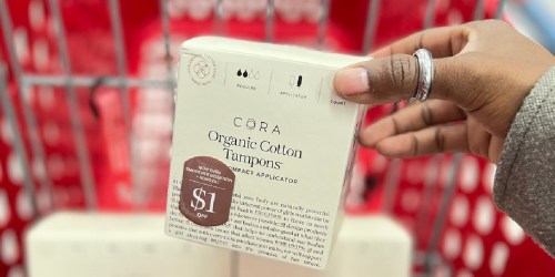 Cora Organic Feminine Care Products from $3.32 After Target Gift Card (Regularly $6)