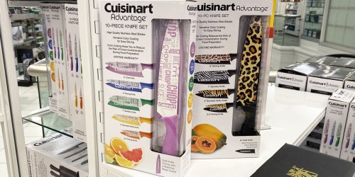 Cuisinart 10-Piece Knife Sets Just $13.99 on Macys.com (Regularly $40) | So Many Fun Designs!