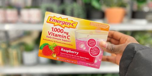 Emergen-C Powder 30-Count Packets Just $5 Shipped on Amazon (Reg. $15)
