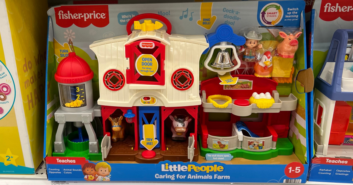 Fisher-Price Little People Caring for Animals Farm Playset