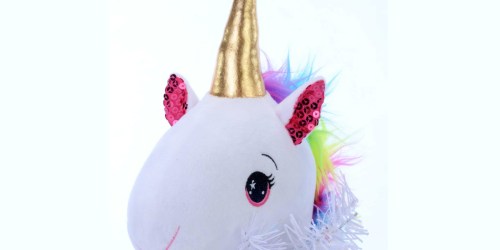 Pre-Lit 24″ Unicorn Christmas Tree Only $5 on Walmart.com (Regularly $17)