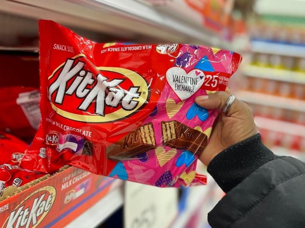 kit kat valentine's day exchange bag