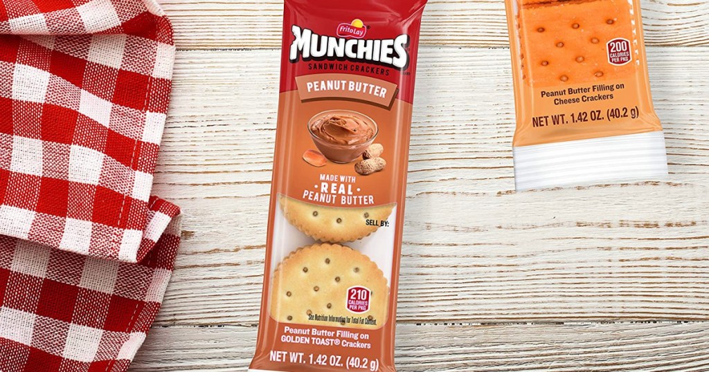 Munchies 32-Pack Peanut Butter Variety Sandwich Crackers