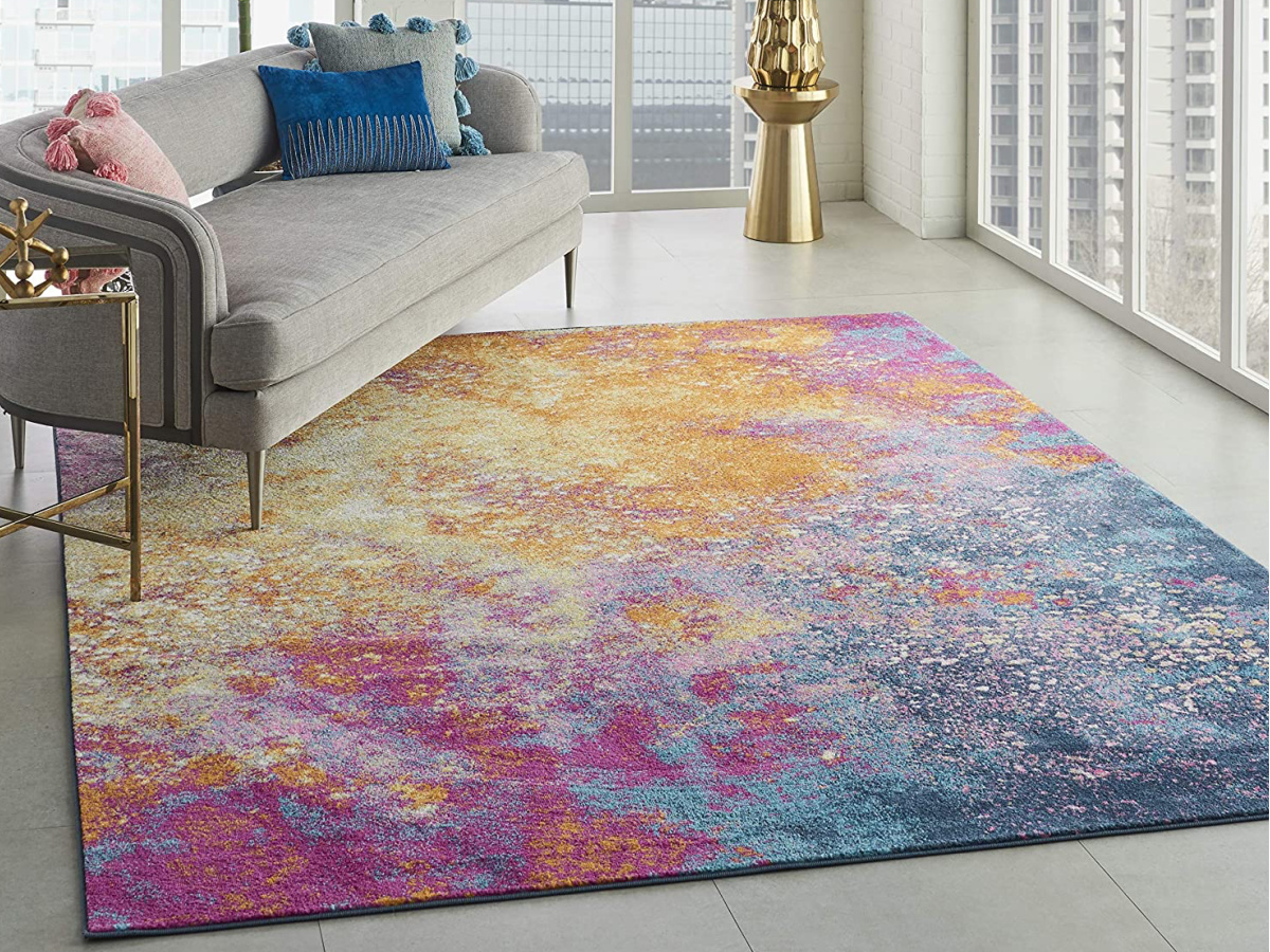 Nourison Passion Bohemian Abstract Sunburst 8' x 10' Area Rug