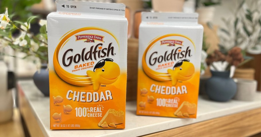 Pepperidge Farm Goldfish Crackers Carton