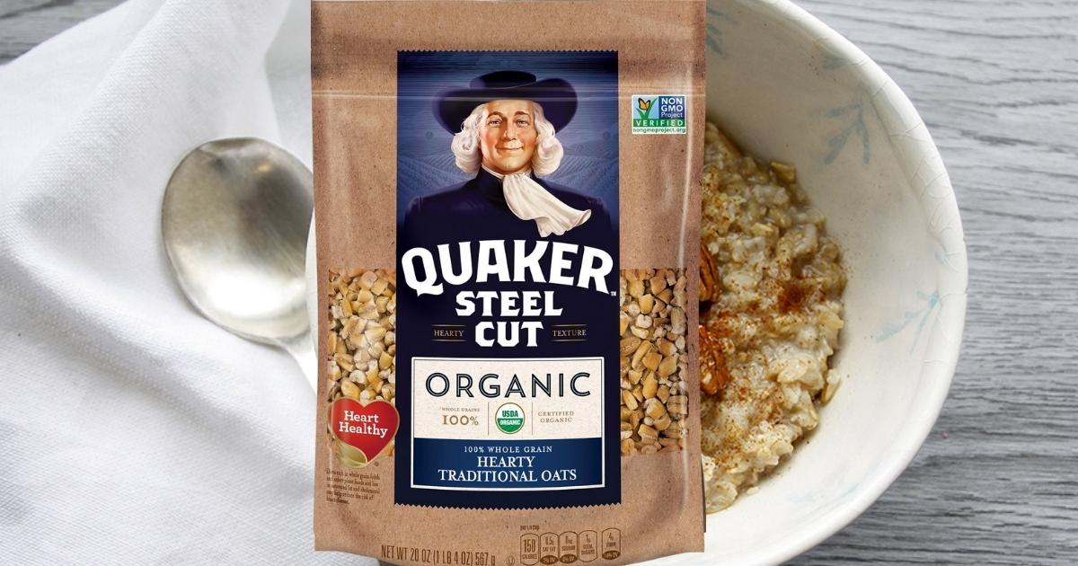 quaker oats steel cut organic oats