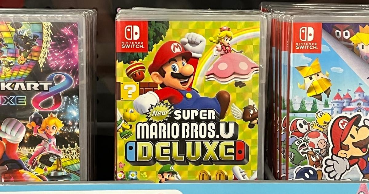 super mario bros u deluxe game for nintendo switch in store