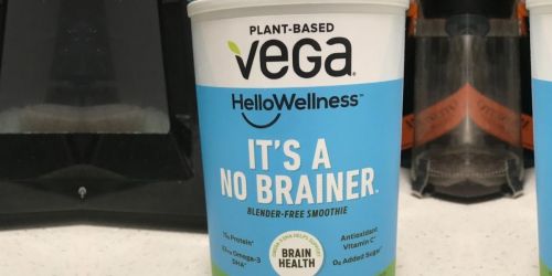 Vega Plant-Based Blender-Free Smoothie Just $12.48 Shipped on Amazon (Regularly $30)