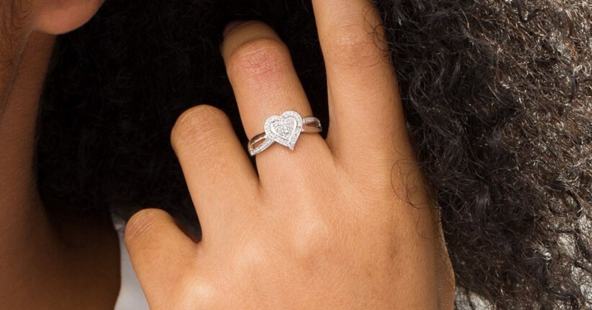 woman wearing a ring