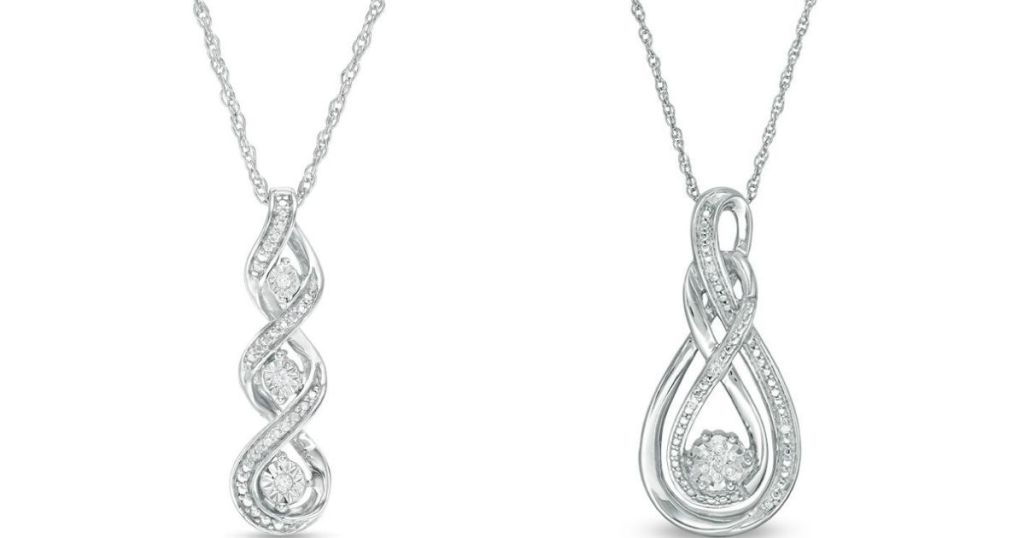 two necklaces