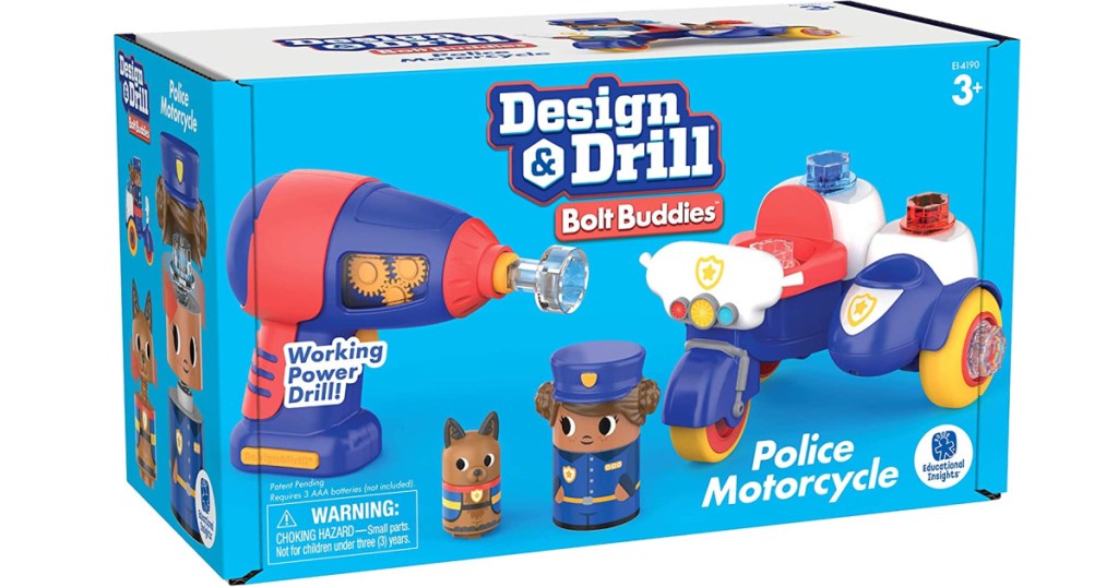 design and dril toy in. the box