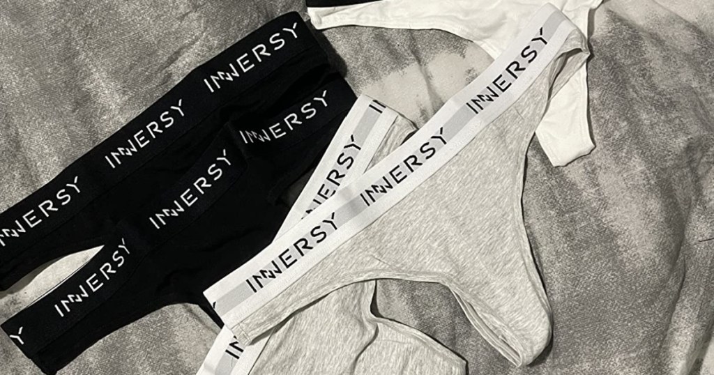 gray and black sporty thongs