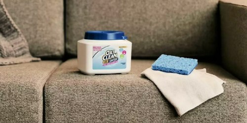 OxiClean Powder Sanitizer Only $5 Shipped on Amazon | Disinfects Laundry, Floors & More