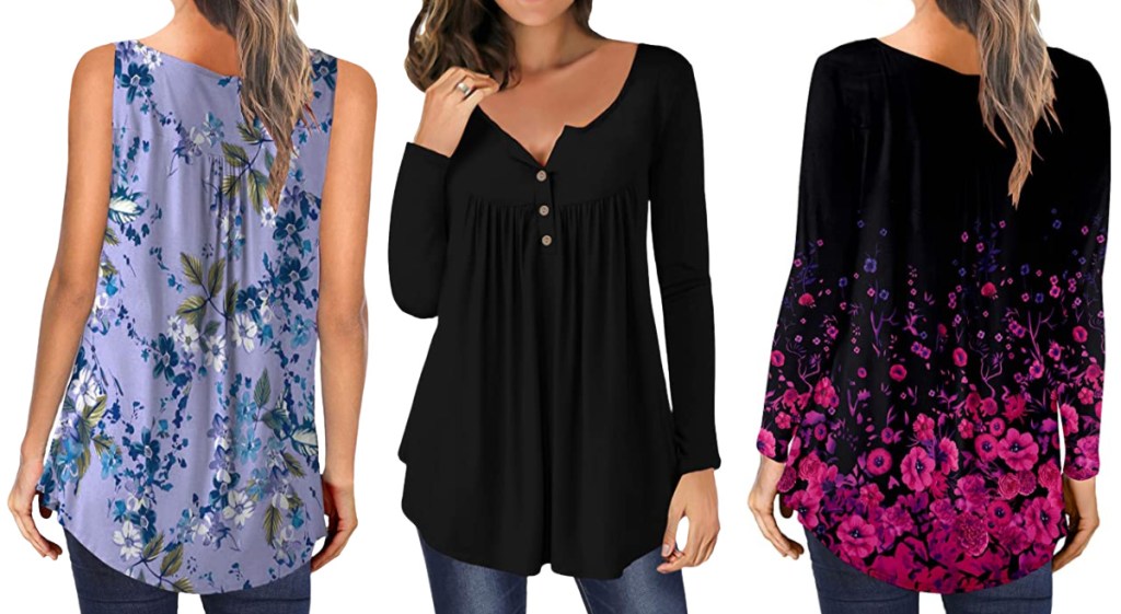 women wearing shirts