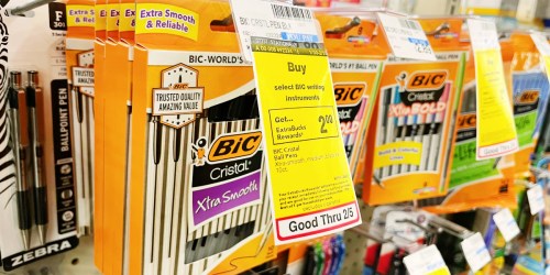 BIC Pens Value Packs from 69¢ After CVS Rewards