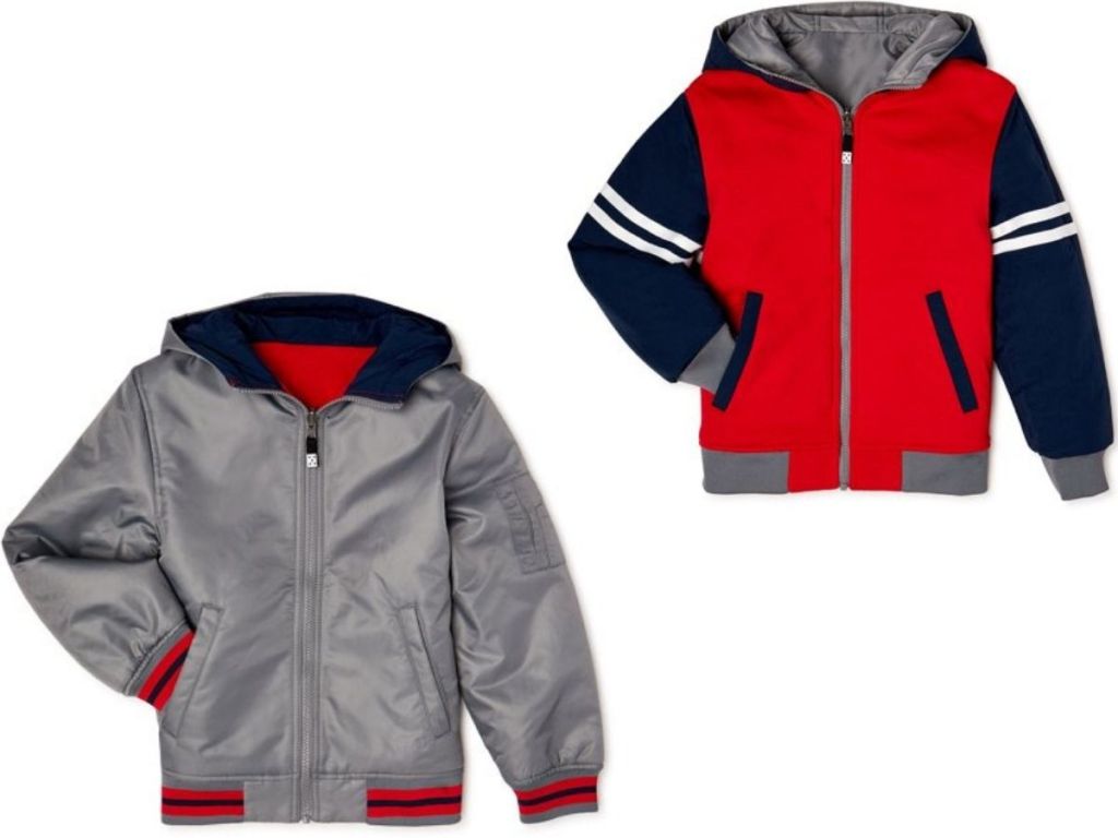 Boys Reversible jacket Walmart