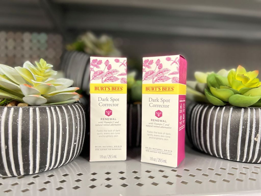 two Burt's Bees Renewal Dark Spot Correctors