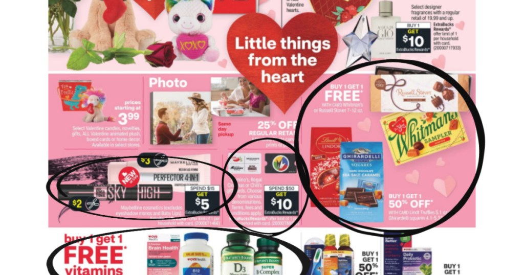 front page of CVS ad