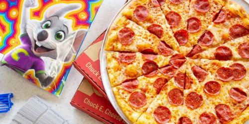 Chuck E. Cheese Family Fun Pack Just $54.99 (Reg. $96!) – Games, Pizza & More!