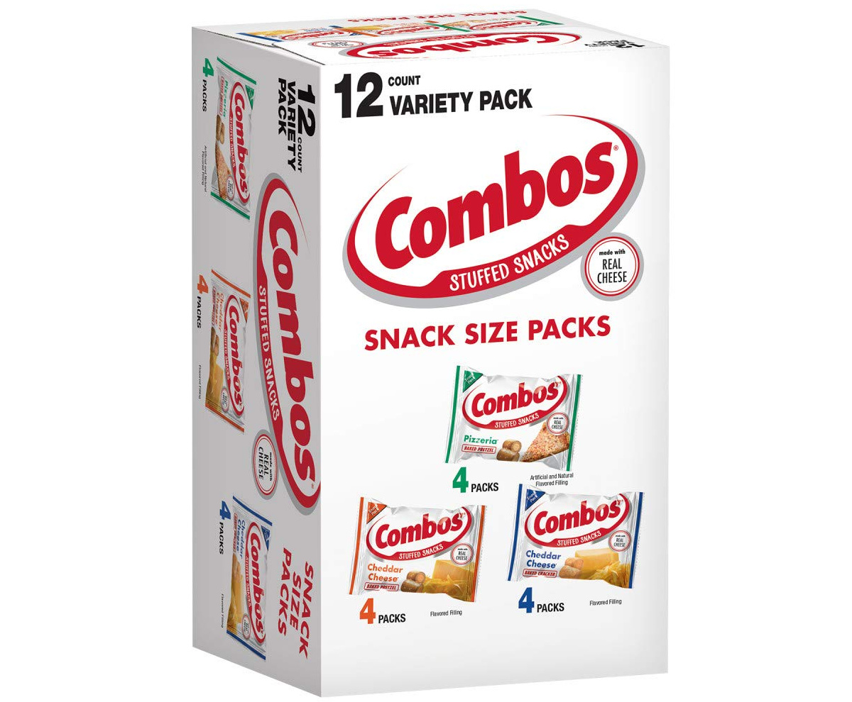 large variety pack of combos