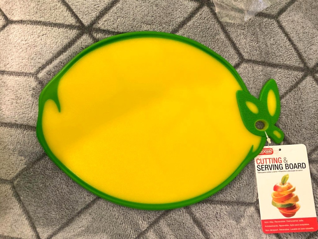 Dexas Cutting Serving Board in Lemon