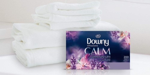 Over 50% Off Downy Dryer Sheets 200-Count Boxes on Amazon + Free Shipping
