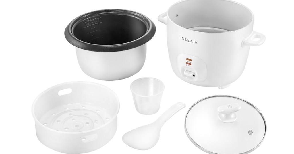 insignia rice cooker with all parts