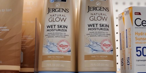 Over 50% Off Jergens Natural Glow In-Shower Lotions on Amazon