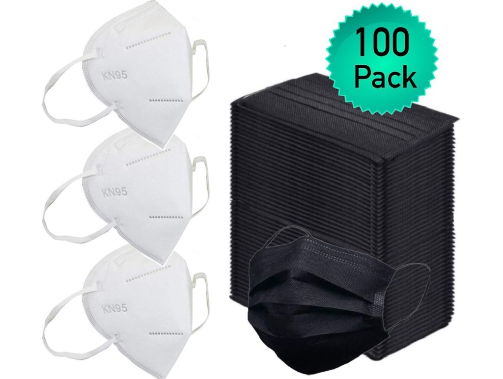 KN95 20-Pack and 100-Pack Face Masks