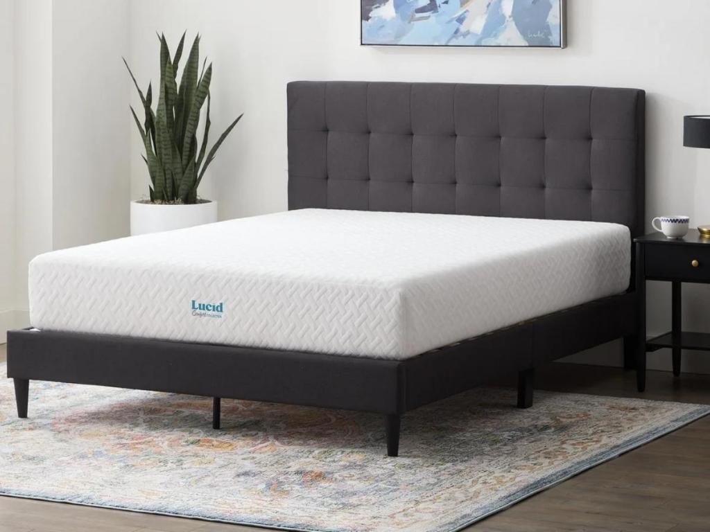 Lucid Comfort Collection 10-Inch Gel Memory Foam Mattress