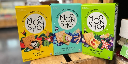 65% Off Organic Moonshot Crackers After Cash Back at Target