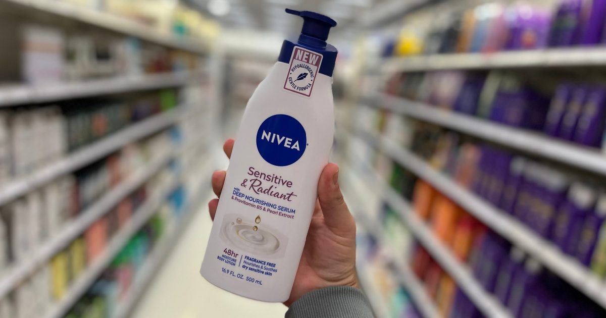 NIVEA Sensitive and Radiant Body Lotion