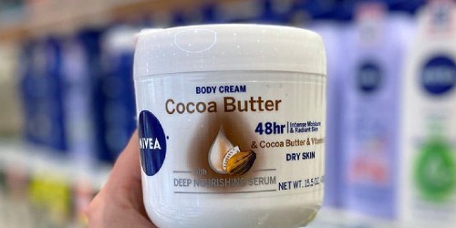 Nivea Cocoa Butter Body Cream Just $4.78 Shipped on Amazon | Over 15,000 5-Star Reviews