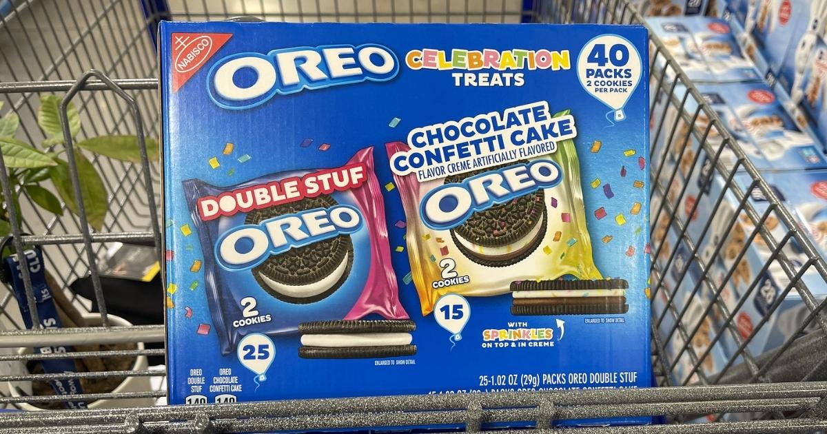 oreo celebration treats variety pack in store