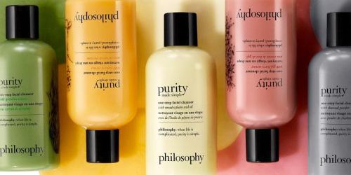 Philosophy Purity 1-Step Facial Cleansers Only $12.50 Each Shipped on Macy’s.com (Regularly $25)