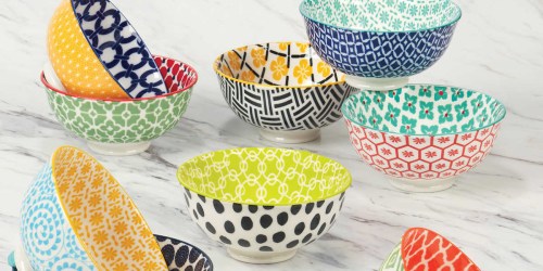 Colorful Stoneware 10-Piece Bowl Set Only $7.99 at Costco