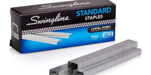 5,000 Standard Staples Only $1 on Amazon (Regularly $5.50)