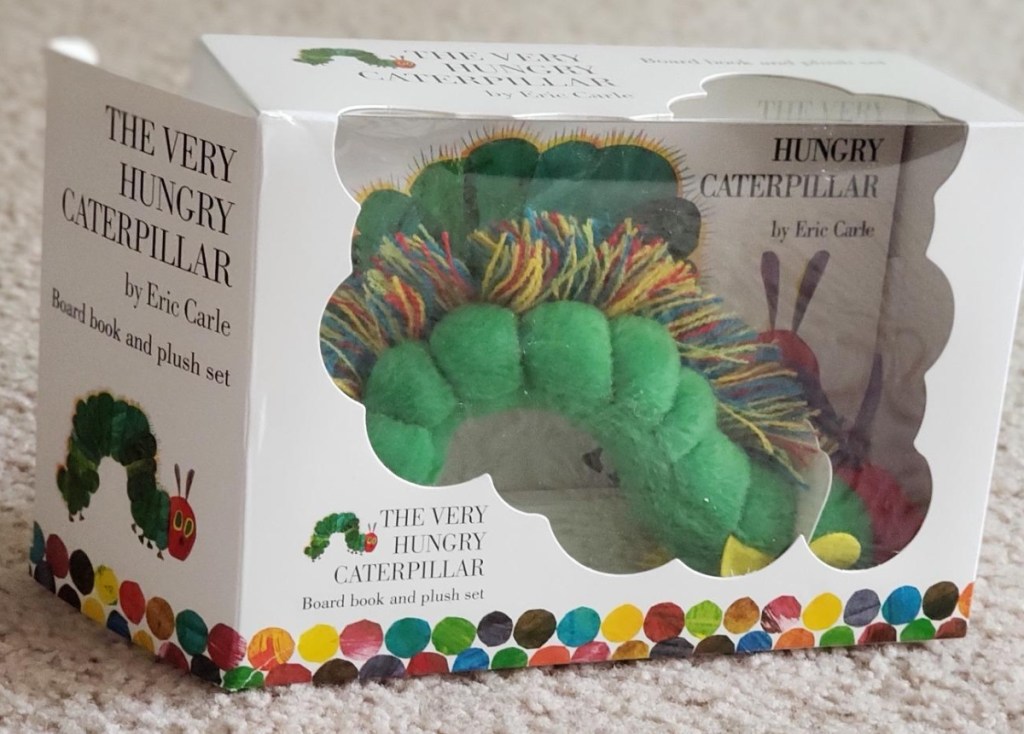 The Very Hungry Caterpillar Board Book and Plush