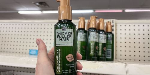 Thicker Fuller Hair Cell-U-Plex Serum Possibly Only $1.25 at Dollar Tree (Compare to $9 on Amazon)