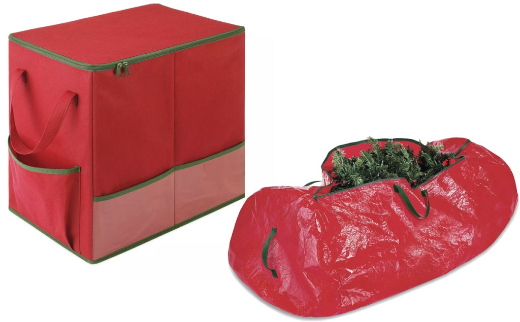 christmas organizing bags