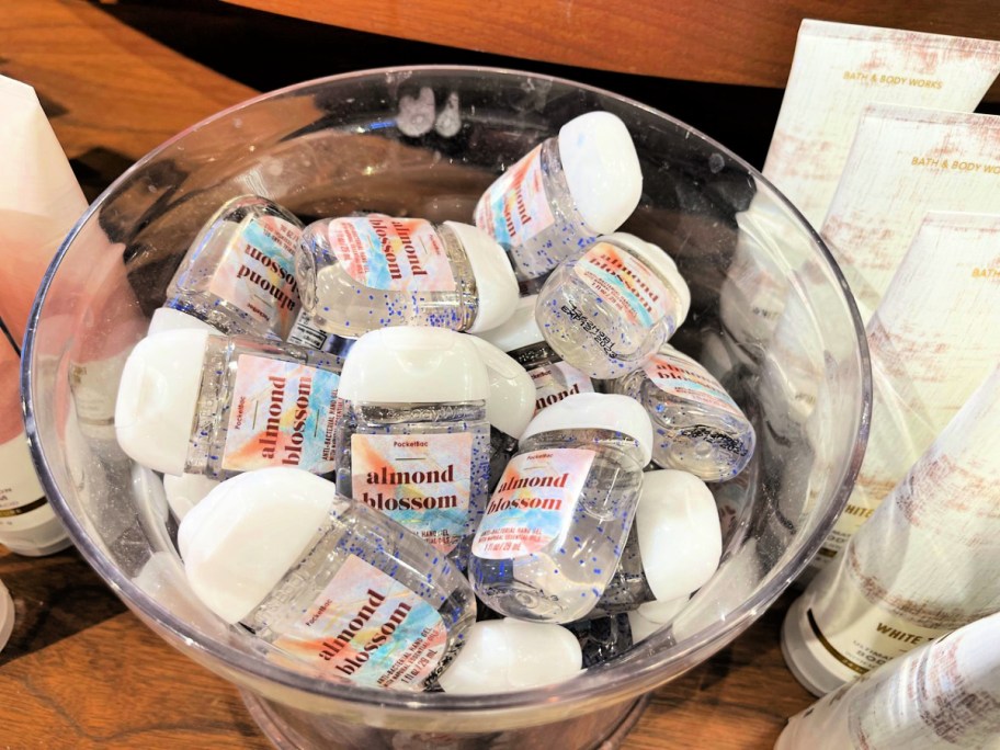pocketbacs at Bath & body works