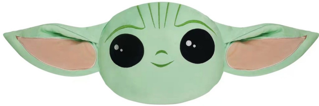 grogu squishy head pillow