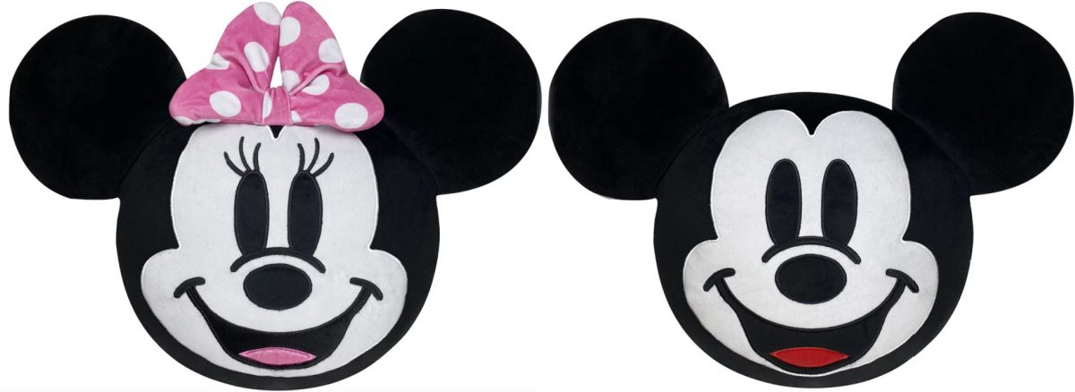mickey and minnie mouse pillows