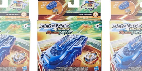 Beyblade Burst QuadDrive Cyclone Fury String Launcher Set Just $17.47 on Amazon (Regularly $23)