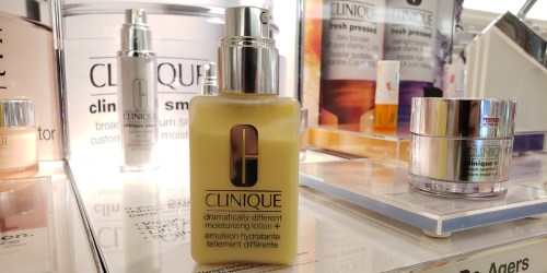 50% Off Clinique Dramatically Different Line | Moisturizing Lotion Just $16 (Reg. $33) + More