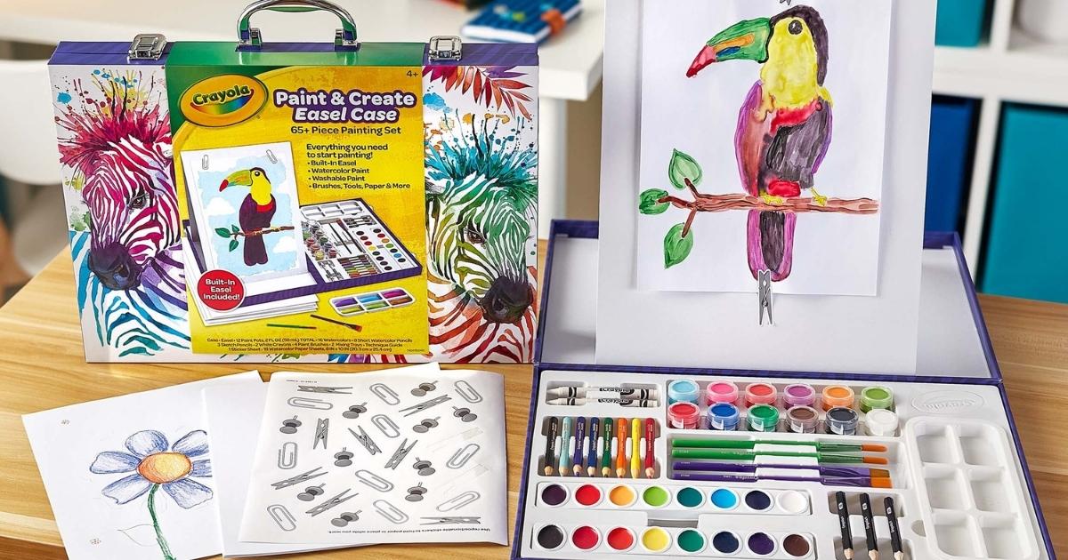 Crayola Table Top Easel & Paint Set