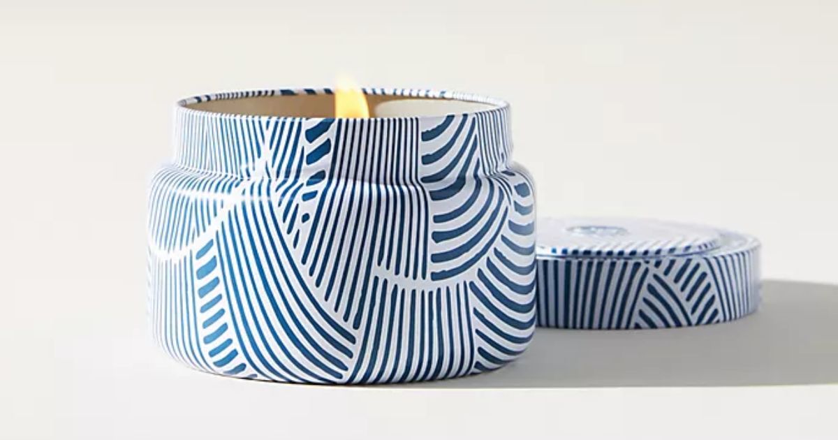 Capri Blue Volcano Tin Candle​ 