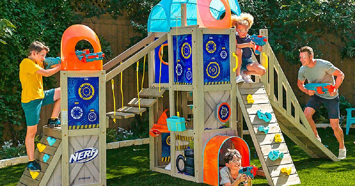KidKraft Nerf Command Base Battle Fort