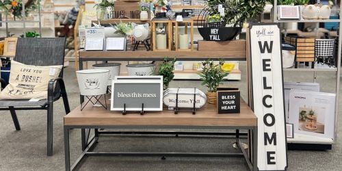 Modern Farmhouse Decor from $5 Shipped on Kohls.com